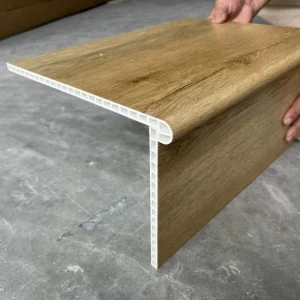 Cổ Bậc Cầu Thang Nhựa Giả Gỗ